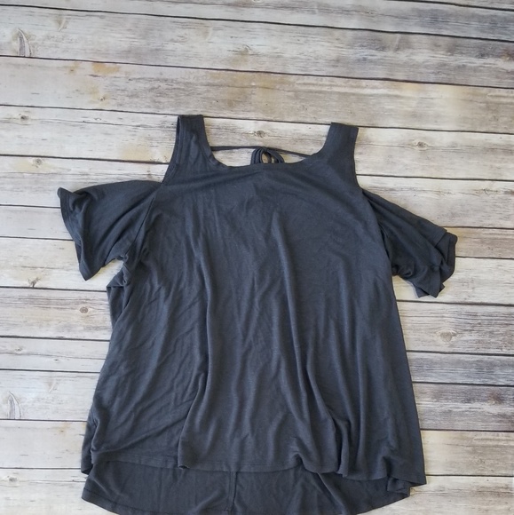 Maurices Tops - Maurices 24/7 Cold Shoulder Top | L